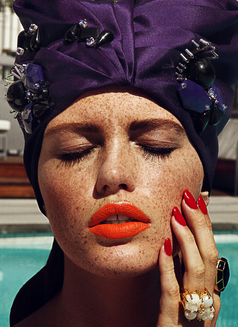 Freckles and Turban